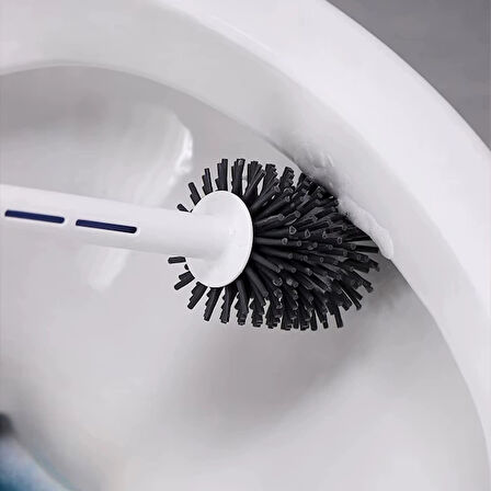 MDB Deterjan Hazneli Silikon Tuvalet Fırçası