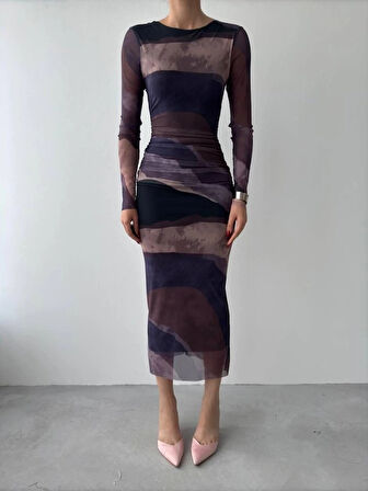 MDB Pella Tül Elbise