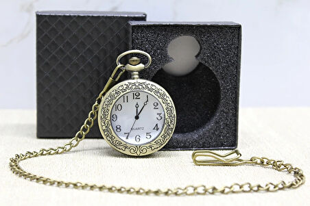 MDB Özel Kutulu Antik Köstekli Saat Model 3