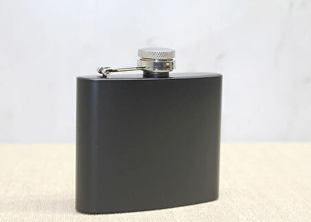 MDB Tekli Siyah 5 Oz Matara