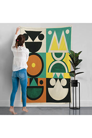 Auguste Herbin - Vıolon Duvar Örtüsü-7482