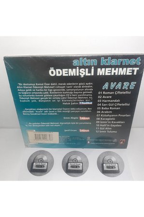 ÖDEMİŞLİ MEHMET ALTIN KLARNET AVARE ALBÜM