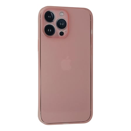 Apple iPhone 13 Pro Max Kılıf PP Ultra İnce Kapak - Pembe