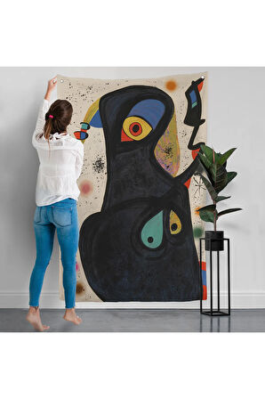 Citon Joan Miro - Vladimir Duvar Örtüsü-7484