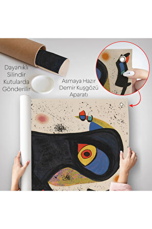 Citon Joan Miro - Vladimir Duvar Örtüsü-7484