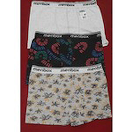 Erkek Boxer Paket İçeriği 3 Adet