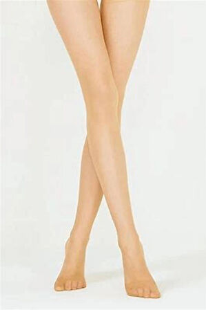 Kadın Parlak İnce 15 Den Külotlu Çorap 2'li Paket Beden 4(XL)