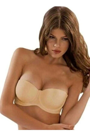 Le Jardin Süngerli Dolgusuz Balenli Straplez 7035 Sütyen