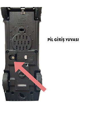 Sesli Işıklı Çek Bırak Model Karavan Açılabilir Kapılar Full Fonksiyon Metal Kasa 35 cm Karavan