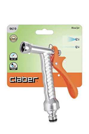 Claber 9619 2 Fonksiyonlu Metal Sulama Başlığı