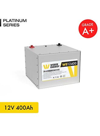 12V 400Ah LiFePO4 Platinum Series Bluetooth'lu Lityum Demir Fosfat Akü 