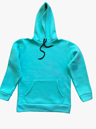 Kapüşonlu 3 İplik Sweatshirt