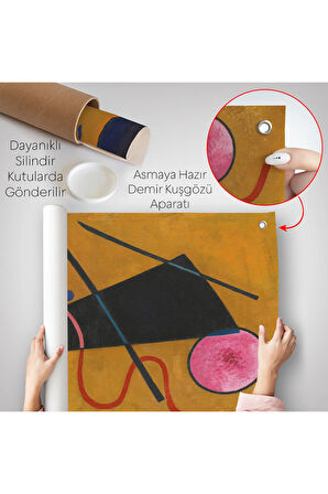 Vasily Kandinsky Beruhrung İletişim Duvar Örtüsü-7487