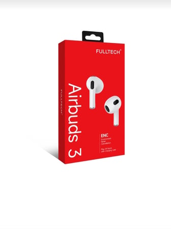 Bluetooth Kulaklık Kablosuz Kulak İçi ENC Gürültü Engelleyici Mikrofonlu Kulaklık