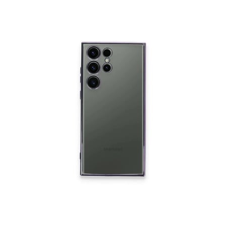 Samsung Galaxy S24 Ultra Kılıf Razer Lensli Silikon - Siyah