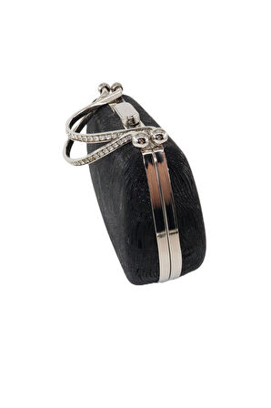 Lazer dalgalı gümüş abiye çanta. Abiye portföy clutch davet gece çantası. Kadın abiye gümüş çanta.