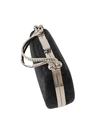 Lazer dalgalı gümüş abiye çanta. Abiye portföy clutch davet gece çantası. Kadın abiye gümüş çanta.