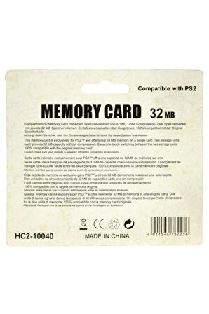 Ps2 32mb Memory Card Playstation 2 32 Mb Hafıza Kartı