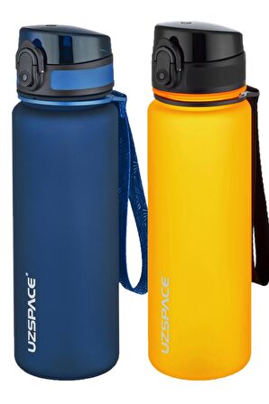 Uzspace 2'li Tritan Matara Seti 500 ml 14 Farklı Renk Seçeneği FiftyFifty