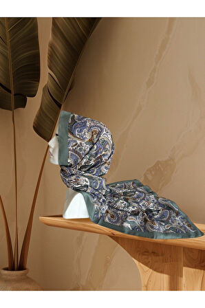 Mint Yeşili Aker Soft Touch Şal