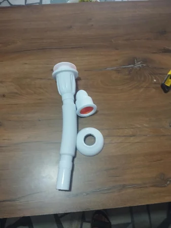 muffmatik körüklü lavabo sifonu plastik vidalı ve koku önleyici cekvalf 