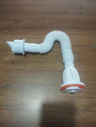 muffmatik körüklü lavabo sifonu plastik vidalı ve koku önleyici cekvalf 