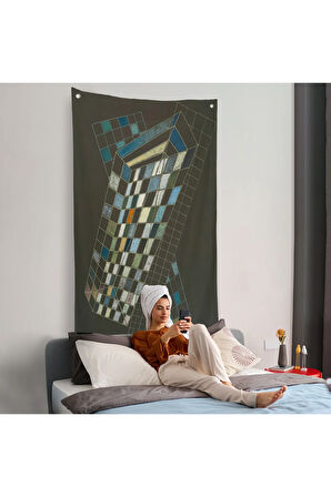 Wassily Kandinsky - Küçük Uçaklar Duvar Örtüsü-7494