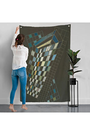 Wassily Kandinsky - Küçük Uçaklar Duvar Örtüsü-7494