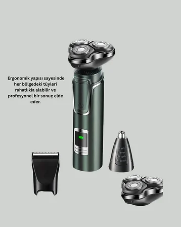Hassas Bölgeler İçin Çok Fonksiyonlu Tıraş Makinesi