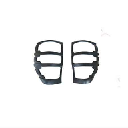 Ford Ranger 2015-2020 Stop Çerçevesi Kaplama Siyah 2 Parça