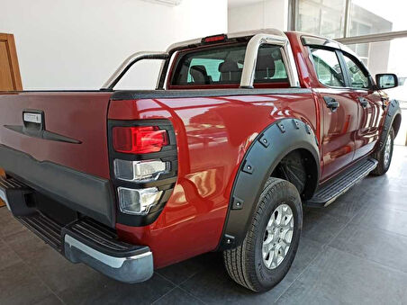 Ford Ranger 2015-2020 Stop Çerçevesi Kaplama Siyah 2 Parça