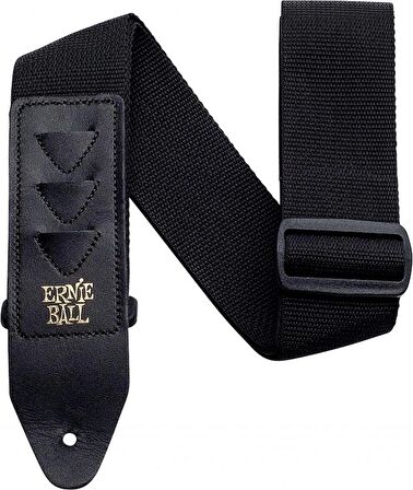 Ernie Ball Pickholder Strap P04039 - Black Gitar Askısı