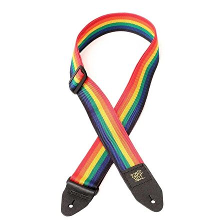 Ernie Ball P04044 Gitar Askısı Rainbow Gökkuşağı NYLON STRAPS POLYPRO STRAP