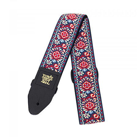 Ernie Ball Jacquard Guitar Straps P04091 - Royal Bloom Gitar Askısı