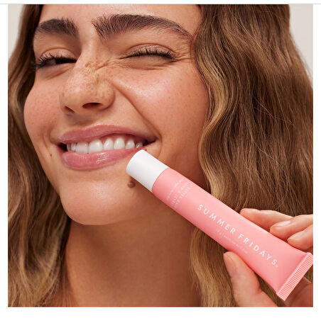 SUMMER FRIDAYS Lip Butter Balm - Parlaklık Ve Nemlendirme Etkili Balm Brown Hot Cocoa