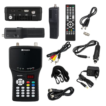 TAYFUN MAGBOX MG-256HD+ 4.3" İNÇ SPEKTRUMLU UYDU YÖN BULUCU