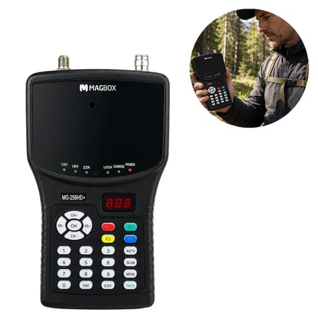TAYFUN MAGBOX MG-256HD+ 4.3" İNÇ SPEKTRUMLU UYDU YÖN BULUCU