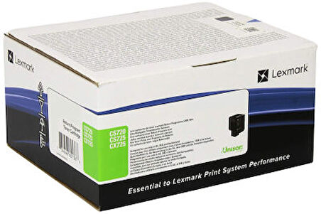 Lexmark (CS720) 74C5SY0 Sarı Orjinal Toner Yüksek Kapasiteli