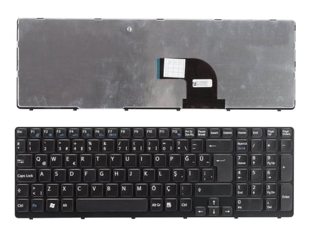 Sony Vaio SVE1511B1R SVE1511B4E SVE1511C1R Klavye Siyah Renk Tuş Takımı