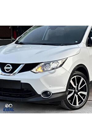 Nissan Qashqai  Krom Sis Farı Çerçevesi 2 Parça 2010-2014