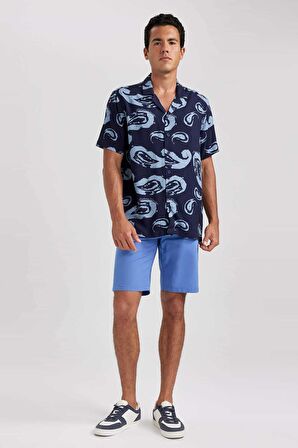 DeFacto Regular Fit Bermuda Şort A9569AX23HSBE358