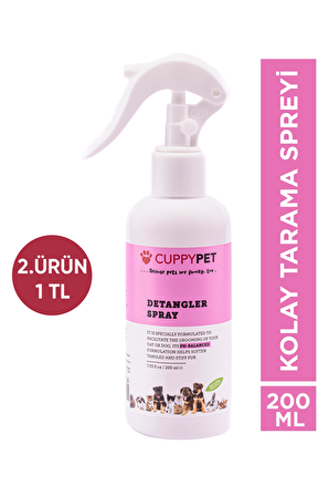 Babyton Evcil Hayvanlar İçin Kolay Tarama Spreyi 200 ml
