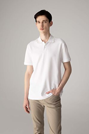 DeFacto Regular Fit Kısa Kollu Basic Düz Pike Kumaş Polo Tişört C1293AX24SPWT34