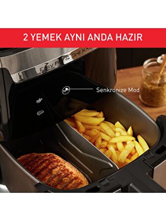 Tefal Easy Fry & Grill 2'si 1 Arada 6,5 Litre XXL Az Yağlı Fritöz