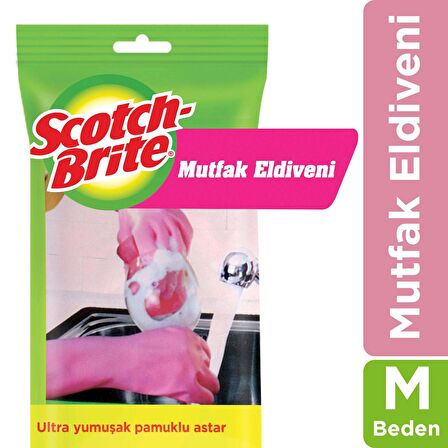 Scotch Brite Ekonomik Temizlik Eldiveni - Medium