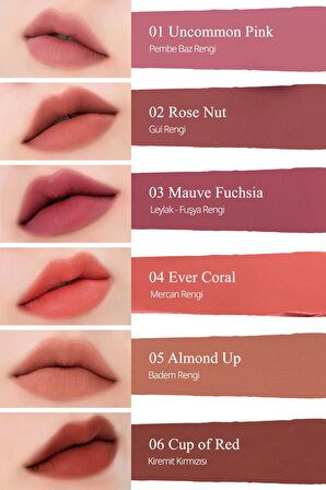 Yumuşak Dokulu, Hafif Mat Görünüm Sunan Ruj Clio Chiffon Mood Lip ( 08 Tangerine Tarte)