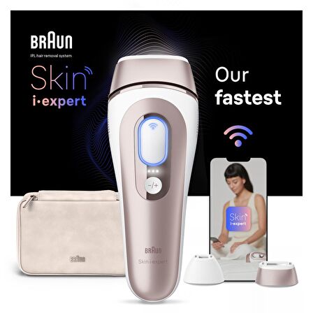 Braun IPL Skin i·expert, Evde Tüy Alma, Ücretsiz Uygulama, Çanta, Gillette Venus, 2 Başlık, PL7147