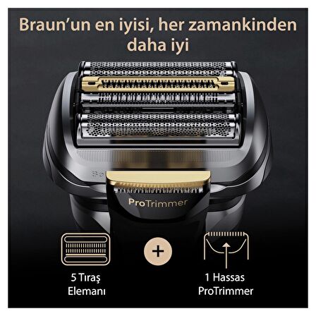 Braun Series 9 PRO+ 9527s Islak - Kuru Sakal Kesme Makinesi