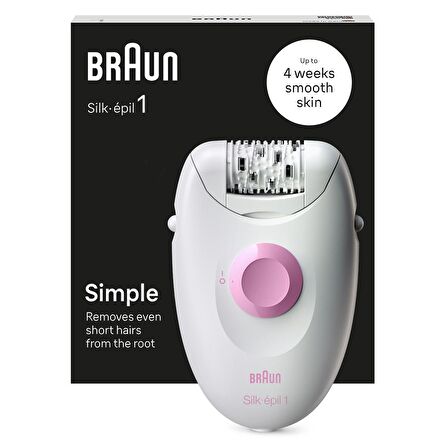 Braun Silk-épil 1 1-010 Epilatör