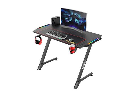 TWISTED MINDS Z DESIGN KARBON FİBER RGB E-SPOR OYUNCU MASASI